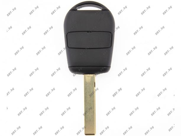 Кутийка KEY за автомобилен ключ за BMW с накрайник BM-6P, с 2 бутона